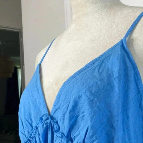 Wild Fable Women's Flip Flop Mini Dress Blue Size XL - Picture 7 of 12